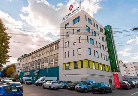 Clădirea Policlinicii Regina Maria Suceava (Centrul Medical Unirea), str. Zamcei nr. 21 bis