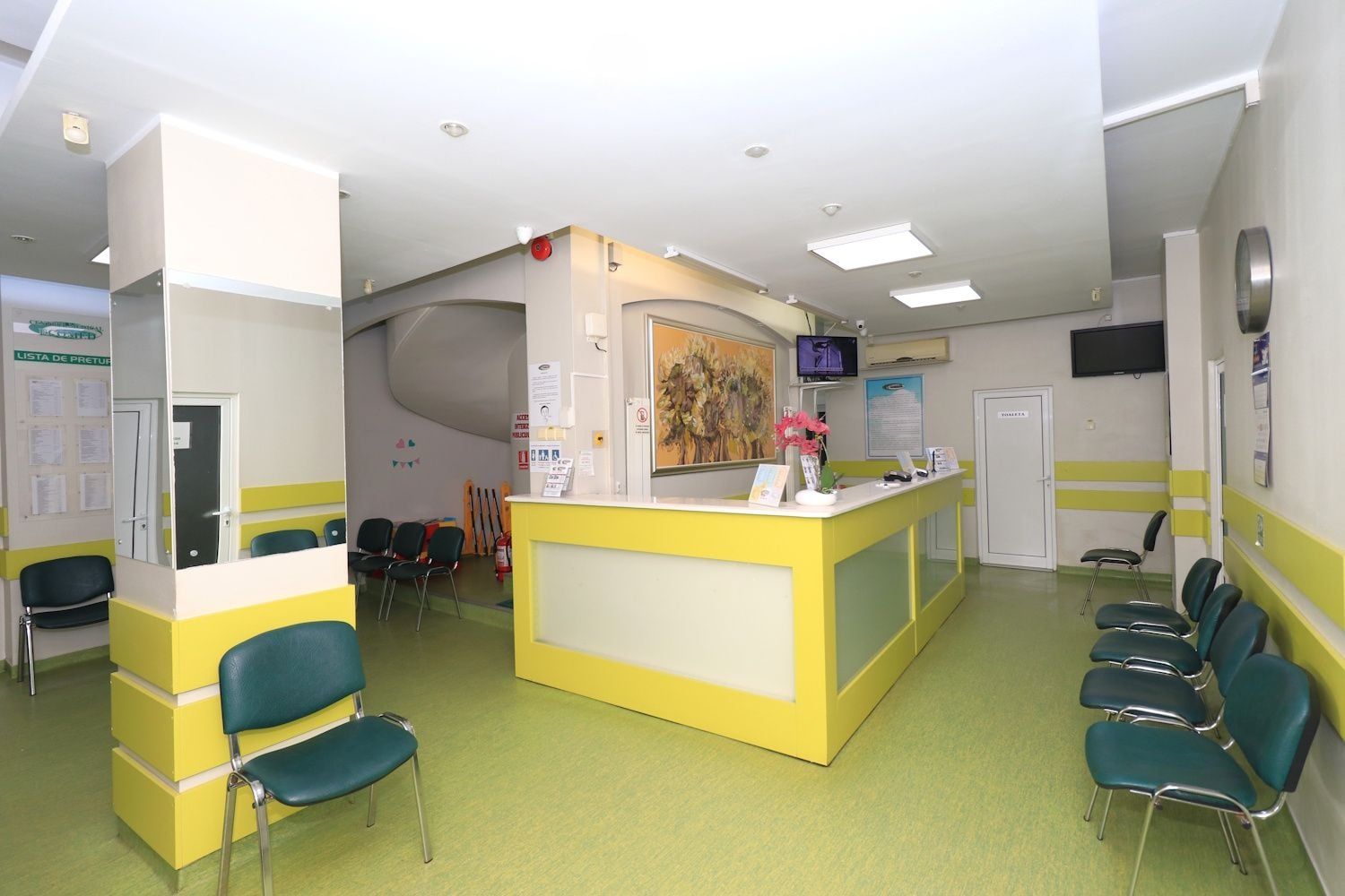 Recepția Centrului Medical Ecomed