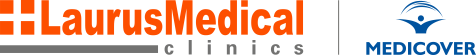 Logoul clinicii Laurus Medical (Medicover)