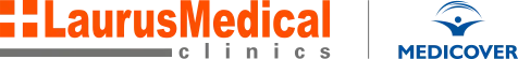 Logoul clinicii Laurus Medical (Medicover)
