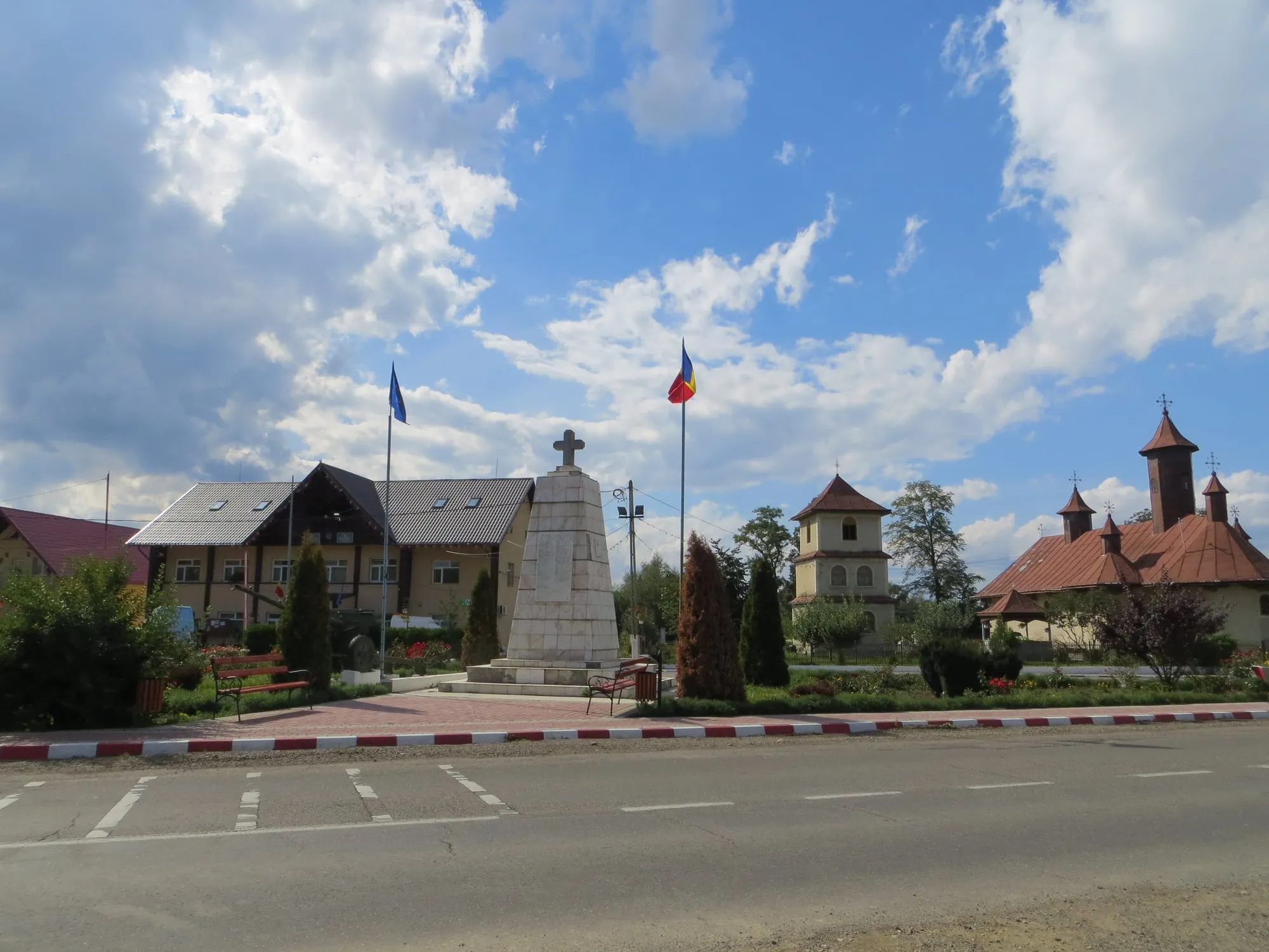 Centrul orașului Milișăuți