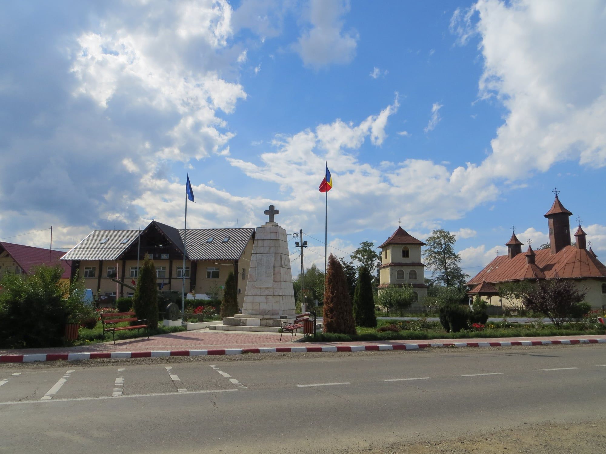 Centrul orașului Milișăuți