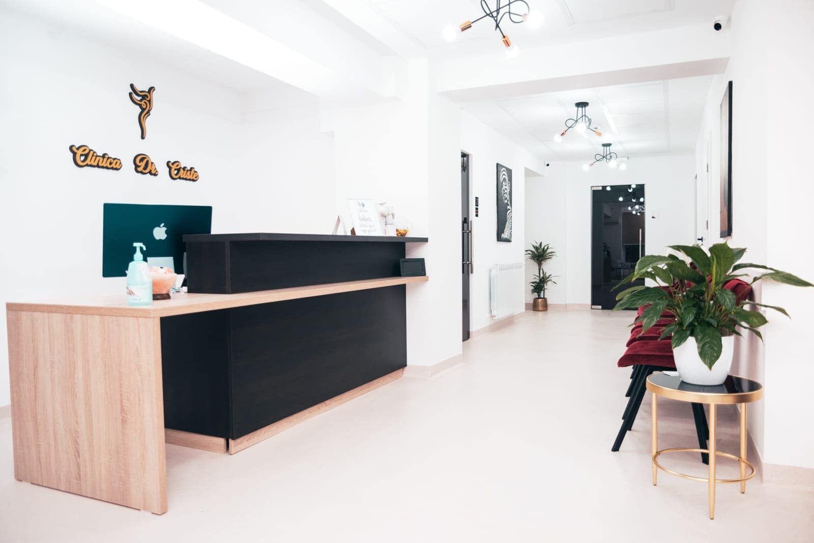 Recepția Clinicii Dr. Criste, str. Victoriei nr. 71A, Sfântu Ilie, comuna Șcheia